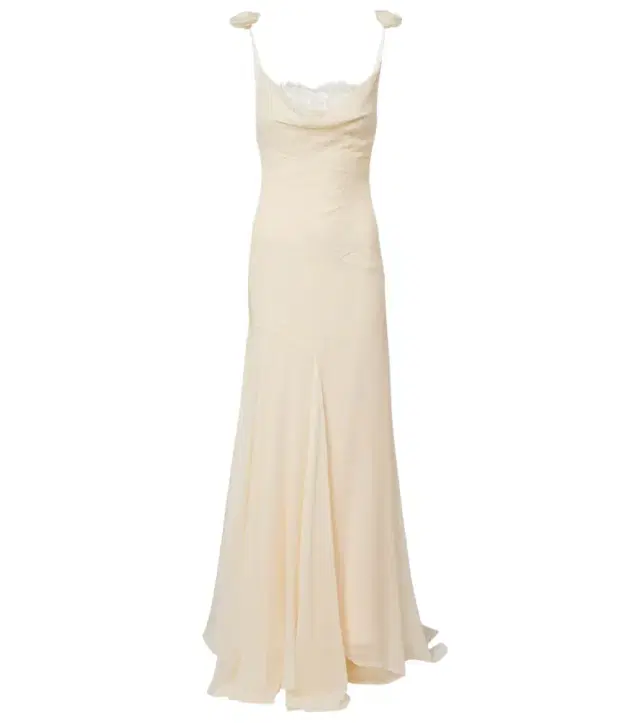 Bridal Dia silk chiffon gown