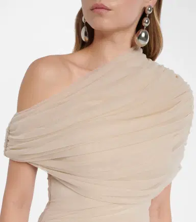 De La Vali Bridal Himalia gathered tulle gown | Thumbnail 2