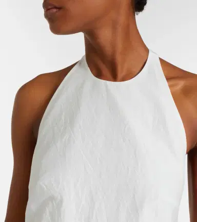 Rohe Róhe Halterneck cotton-blend poplin midi dress | Thumbnail 3 Rohe Róhe Halterneck cotton-blend poplin midi dress | Thumbnail 3