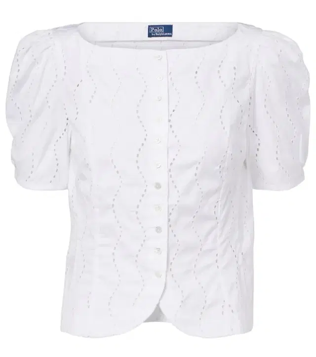 Polo Ralph Lauren Broderie anglaise cotton top