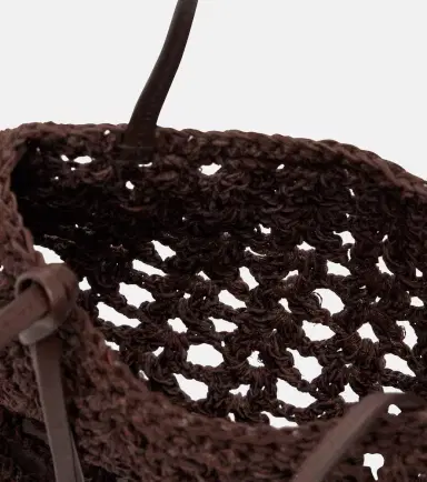 Magda Butrym Maya Small crochet leather top-handle bag | Thumbnail 2