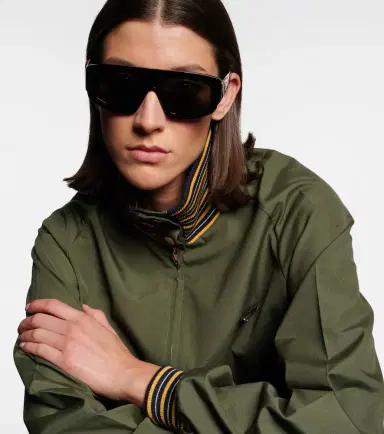 Prada Logo shield sunglasses | Thumbnail 4 Prada Logo shield sunglasses | Thumbnail 4