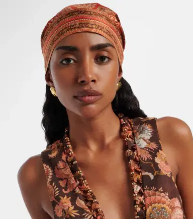 Zimmermann Paisley silk scarf | Thumbnail 4 Zimmermann Paisley silk scarf | Thumbnail 4