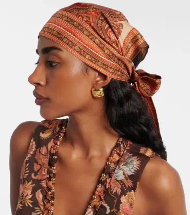 Zimmermann Paisley silk scarf | Thumbnail 5 Zimmermann Paisley silk scarf | Thumbnail 5
