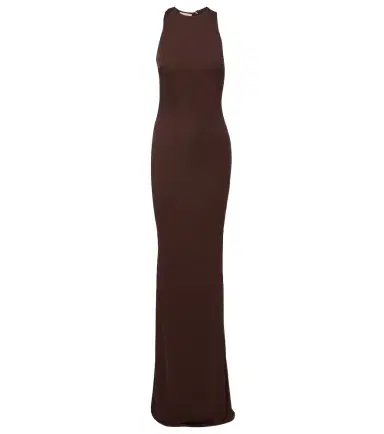 De La Vali Maha beaded open-back jersey gown | Thumbnail 1