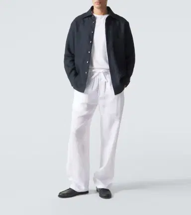 Saman Amel Linen overshirt | Thumbnail 3