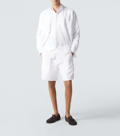 Saman Amel Linen overshirt | Thumbnail 5