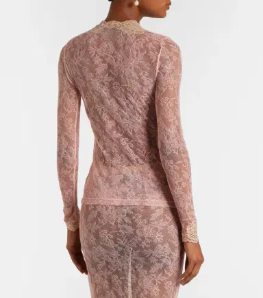 Valentino Floral sheer lace cardigan | Thumbnail 4 Valentino Floral sheer lace cardigan | Thumbnail 4