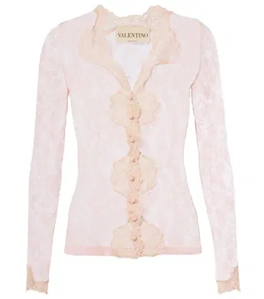 Valentino Floral sheer lace cardigan | Thumbnail 1 Valentino Floral sheer lace cardigan | Thumbnail 1