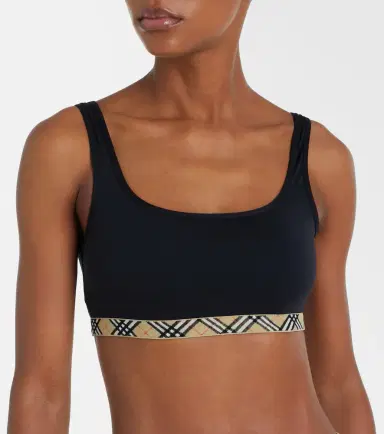 Burberry Check bikini top | Thumbnail 2 Burberry Check bikini top | Thumbnail 2