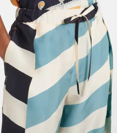 Loewe Printed silk wide-leg pants | Thumbnail 5 Loewe Printed silk wide-leg pants | Thumbnail 5