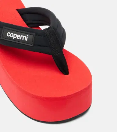 Coperni Logo platform thong sandals | Thumbnail 3 Coperni Logo platform thong sandals | Thumbnail 3