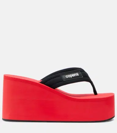 Coperni Logo platform thong sandals | Thumbnail 4 Coperni Logo platform thong sandals | Thumbnail 4