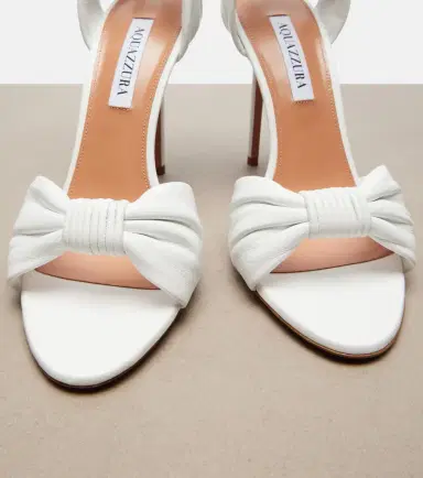 Aquazzura Carina leather sandals | Thumbnail 3 Aquazzura Carina leather sandals | Thumbnail 3
