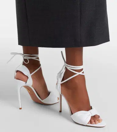 Aquazzura Carina leather sandals | Thumbnail 6 Aquazzura Carina leather sandals | Thumbnail 6