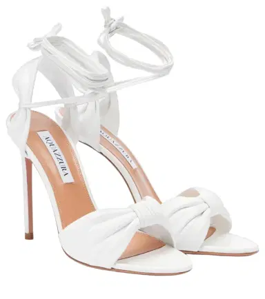 Aquazzura Carina leather sandals | Thumbnail 1 Aquazzura Carina leather sandals | Thumbnail 1