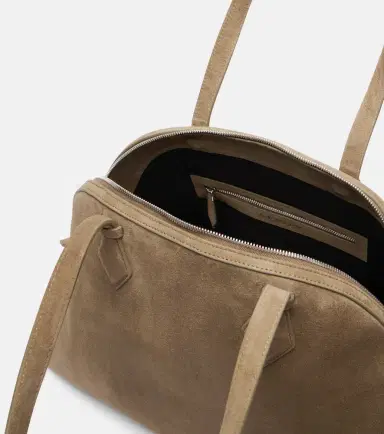 A Emery A. Emery Harnick Medium suede shoulder bag | Thumbnail 2