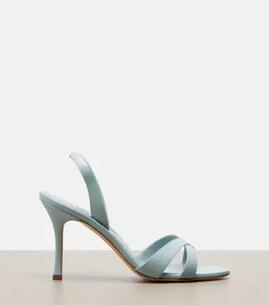 Manolo Blahnik Callasli leather slingback sandals | Thumbnail 2