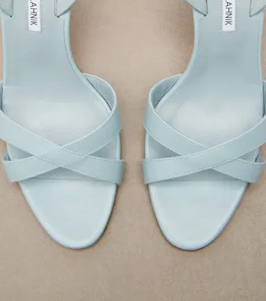 Manolo Blahnik Callasli leather slingback sandals | Thumbnail 4