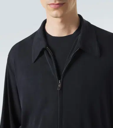 Giorgio Armani Zip-up blouson jacket | Thumbnail 3 Giorgio Armani Zip-up blouson jacket | Thumbnail 3