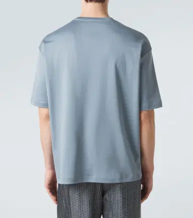 Giorgio Armani Cotton jersey T-shirt | Thumbnail 3