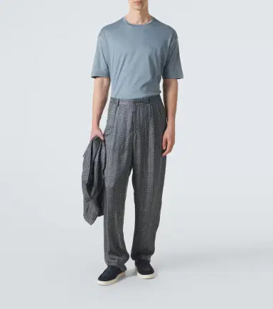 Giorgio Armani Cotton jersey T-shirt | Thumbnail 4