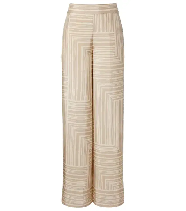 Dijon printed silk shorts