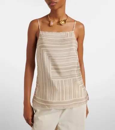 Joseph Stace printed silk top | Thumbnail 4 Joseph Stace printed silk top | Thumbnail 4