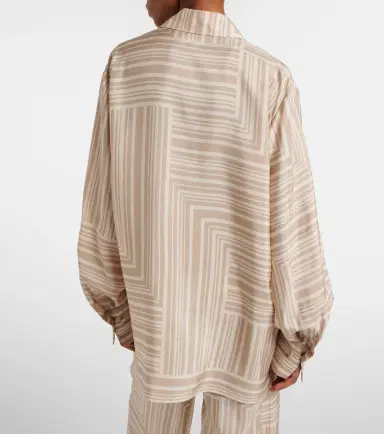 Joseph Atlan printed silk shirt | Thumbnail 3