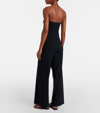 Karla Colletto Basics wide-leg pants | Thumbnail 4 Karla Colletto Basics wide-leg pants | Thumbnail 4