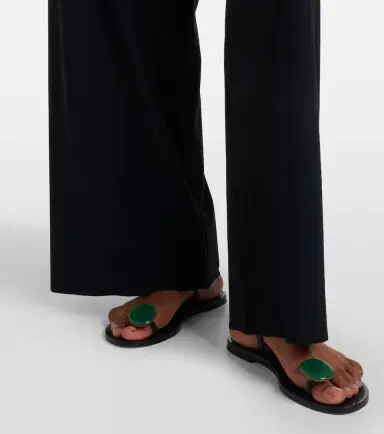 Karla Colletto Basics wide-leg pants | Thumbnail 5 Karla Colletto Basics wide-leg pants | Thumbnail 5