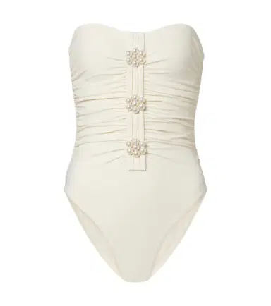Karla Colletto Maya embellished swimsuit | Thumbnail 1