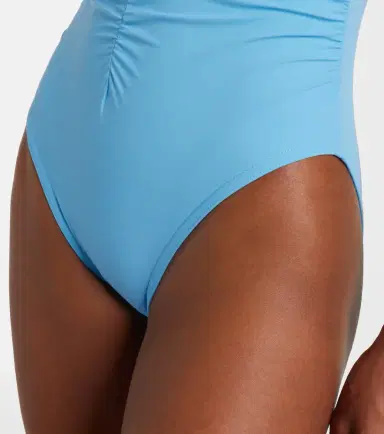 Karla Colletto Basics ruched swimsuit | Thumbnail 4