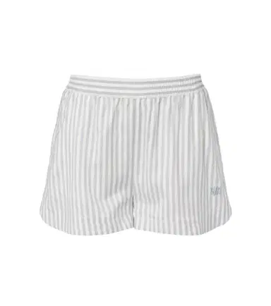 Stella McCartney Silk and wool striped shorts | Thumbnail 1