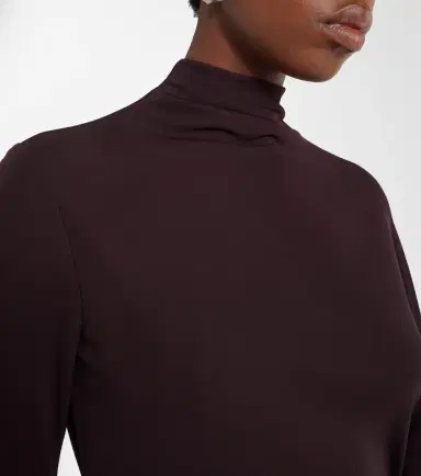 Stella McCartney Caped crêpe jersey minidress | Thumbnail 4