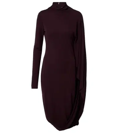 Stella McCartney Caped crêpe jersey minidress | Thumbnail 1