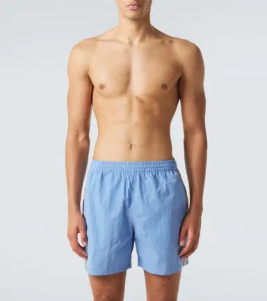 Burberry Check swim trunks | Thumbnail 4 Burberry Check swim trunks | Thumbnail 4