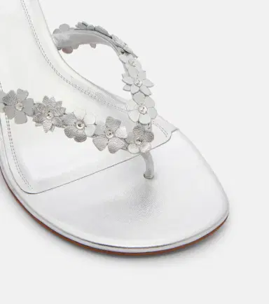 Amina Muaddi Janis embellished leather thong sandals | Thumbnail 4 Amina Muaddi Janis embellished leather thong sandals | Thumbnail 4