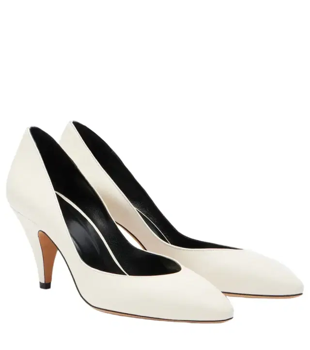 JUDE Haze leather pumps