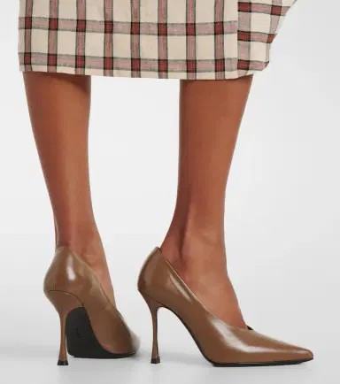 Jude Kiss leather pumps | Thumbnail 6