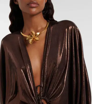 Jennifer Behr Keala floral pendant necklace | Thumbnail 4 Jennifer Behr Keala floral pendant necklace | Thumbnail 4