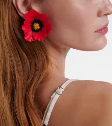 Jennifer Behr Demetria floral earrings | Thumbnail 5 Jennifer Behr Demetria floral earrings | Thumbnail 5