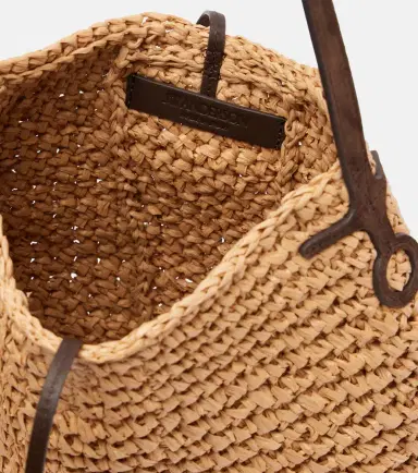 JW Anderson Bulb Small raffia bucket bag | Thumbnail 3