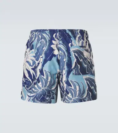 JW Anderson Floral cotton swim trunks | Thumbnail 2 JW Anderson Floral cotton swim trunks | Thumbnail 2