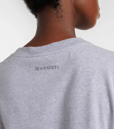 JW Anderson Embellished cotton jersey T-shirt | Thumbnail 6