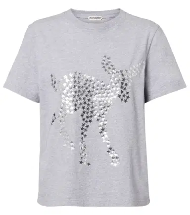 JW Anderson Embellished cotton jersey T-shirt | Thumbnail 1