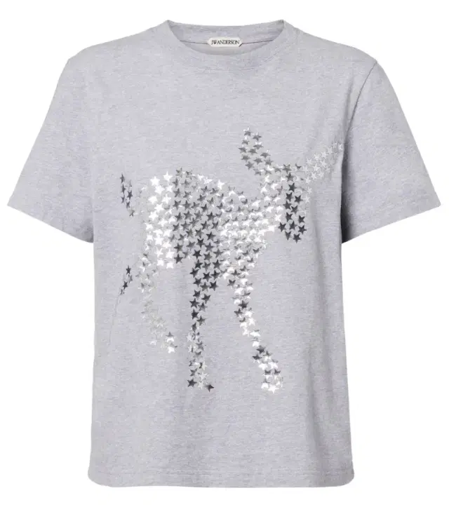 JW Anderson Embellished cotton jersey T-shirt
