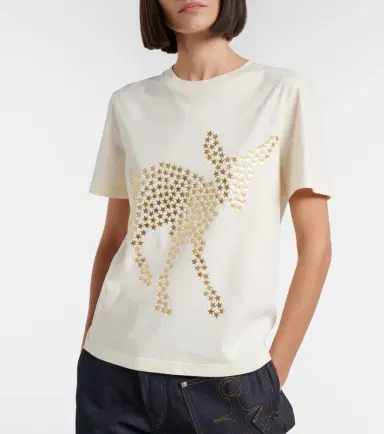 JW Anderson Embellished cotton jersey T-shirt | Thumbnail 6