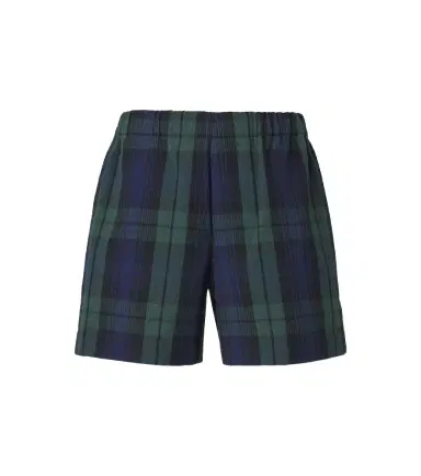JW Anderson Checked cotton seersucker shorts | Thumbnail 1 JW Anderson Checked cotton seersucker shorts | Thumbnail 1