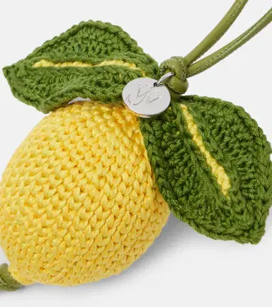JW Anderson Lemon crochet bag charm | Thumbnail 3